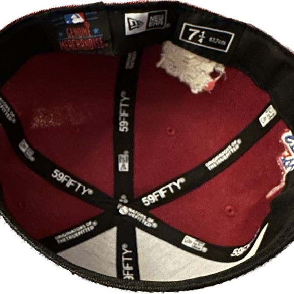 New era Baseball cap 5950 Phillies World Series size 7 1/4 - Picture 2 of 4